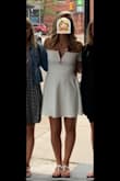 Felt so fun and pretty at my bachelorette party! Great material and stayed up well too! Not at all seethrough, which we all know is huge for white. - Mollie G.