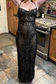 I would have given it a 5, but the pattern on the top of the dress was off center, so it wasn't in line with the rest of the pattern on the dress. - Catherine P.