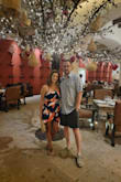 Perfect outfit for our vacation (although I did wear it as well to an outside wedding) to Costa Rica.  The top and bottom both fit perfect and I am a little busty for my size.  The top has stretch to it and so it fits very nice  and with the ties I didn't feel like I had to keep pulling it up.  The bottom fit true to size as well. - Rachelle A.