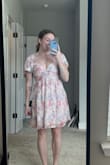 It fits very well and is very true to the picture of what I ordered. I ordered this for my mom's wedding and we both absolutely loved it, I feel like it may be a little big but it's a flowy dress so you would never really know the difference it looks great on!! Pairs well with heels if you're a short gal like me. - Natalie L.