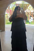 I really loved the way this dress fit me, it's usually hard to find something nice due to my weight, but this dress was really flattering. I was concerned about the dress being strapless, but the dress never gave me a problem the day of my event. I recommend 100x over, and got many compliments. - Alba P.