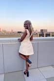 I wore this dress to my birthday party (and adding more white to my wardrobe for a future proposal) and LOVED it! So cutesy, very girly, I looked great that night. 10/10 would recommend! - Mercy O.