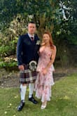 Bought this dress for a spring wedding, and I am so happy I did! Felt like a princess and got so many compliments! Normally, I'm a small to medium, so I sized up going by the reviews, and it fit perfectly. - Clare L.