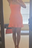 Feels shorter than it is because of the ruffles but fits so nicely. - Arantxa S.