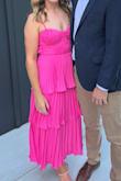 Purchased this dress for a May wedding. The color was perfect and I loved the fit! - Emily B.