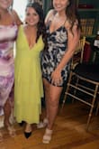I loved the dress! The only problem was that it was really tight around my ribs so to zipper it to the top I wore a bodysuit. 

Besides that I got so many compliments! - Sara M.