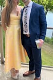 I loved the dress but pretty bummed that I wore it once, to a wedding, and a strap broke before the end of the night. Loved that it had pockets and got tons of compliments! - Taylor M.
