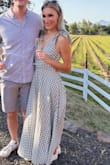 I am normally an XS but fit into the S. Very cute dress. - Caroline P.