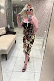 Paid for 2 day shipment, got it in 1 day!! Perfect for a cocktail style evening wedding in the spring! So many compliments and still very moveable to dance in! Definitely recommend. - Hailey K.
