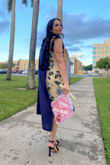 It was beautiful, the dress itself is a statement. I used to for my graduation and received so many compliments. - Arantxa E.