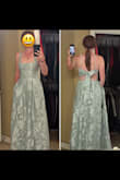 I wore this to a formal Memorial Day Weekend wedding in Rhode Island at a manor, and I felt so regal! I wore a pearl necklace and pearl earrings to complete the look. I received so many compliments! (The picture is from when I first received the dress.) - Angie S.