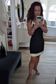 Fit and length are perfect! I love that alterations are not required. The dress is fully lined, good material with easy zip up. I am going to get a lot of use from this dress, it's very comfortable and can be used for many occasions. - Alma S.
