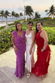 I got married at the beach in Mexico and got this to have it as an option of change dress. I was looking for something lighter and more comfortable than my actual bridal dress, and this met my expectations.
I've bought some dresses from Lulus and XS always works for me, but in this case, it was a little bit loose (just a bit), especially on the hips, but you wouldn't tell it's fitting big, I think the dress is like this. In my case, I was looking for something not that tight because of how hot it was. I really liked it, but if you don't have wide hips, it might be a little bit loose since it's designed to be wider on that area. - Ana C.