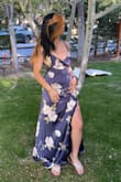 I bought this dress for my daughter to wear for a wedding. She says she loves it. It looks nice and fit perfectly. It is on the longer side which heels would've fixed, but they broke so she had to wear what we had on hand. She says the dress is light, breathable and very comfortable. No complaints from her and she's not a dress type girl. She's even thinking about wearing it for her graduation. Overall, highly recommend. - Aymi B.