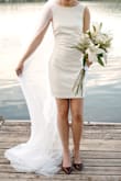 The quality is so nice, the shape is very flattering and the dress so comfortable. I wore this for my wedding and I was not disappointed!! - Jose S.