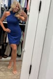 I love the athletic fit. You don't need spanks; it holds you in well. The length is not too short and not too long; the material is very classy! Give me the whole sample of the ladder all right, I'll see you. Love Love - Candy K.