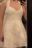 Wore it for engagement pictures! Shorter but cute! - Katherine G.