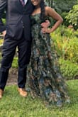 This dress fell apart and tore in 3 different places before I even made it to the venue. It was surprising how fragile the material is, not worth the price at all. - Sowji M.