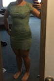 I am in LOVE with this dress, but it's just too short for my 5'10" frame. It barely covers my butt. I wish it were a few inches longer because I would wear this ALL. THE. TIME! - Amy T.