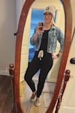 I work from home and was desperate for clothes that were comfy,but were not sweatpants. This is super comfortable and cute as a going out, outfit, too! The material is sweater like, so definitely more appropriate for cooler days. It does "shed" some of the black fabric, which is why I didn't give it a full 5 stars. Ensure you delicate wash and hang dry. - Annette R.