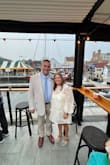 This dress is so fun.  Roomy and beautiful and perfect for summer events. - Sarah H.
