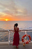 Got this dress to wear for the formal party on a cruise and got so many compliments. Beautiful color and the material is so nice! One of favorite pieces of clothing I've purchased from Lulus. - Trang R.