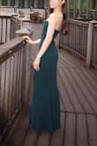 I was pleasantly surprised with this dress--no alterations needed. The fit was pretty good and the length was perfect (I'm 5'4 wearing 3.5 inch heels). Worked well for a formal event. - Madison R.