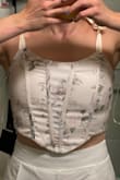 It would have been such a nice top if the seams on the front weren't asymmetrical. I am so disappointed that I have to return it. - Ezgi K.