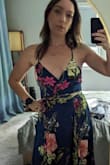 Love this dress. It feels luxurious and high end but was a great sale find! It will be one for my wardrobe for a long time. I'm having it hemmed and can'tw ait to show it off! - Danielle B.