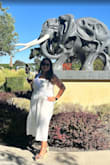 Adorable dress with pockets - major win! I wore it for my bachelorette weekend in Napa and it was the perfect mix of cute and classy. The only downside (as other reviewers mentioned) is the side boning - it really digs in and got pretty uncomfortable by the end of the day. Still loved the look, just wish it was more wearable for long outings. - Nidia P.
