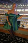 Worn to see Eric Benet and Joe in Vegas - such a fun dress to wear and dance in! The fit was perfect (especially if you're short), and the color is stunning. Don't think twice, buy this dress! - Mia J.