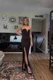 The dress is beautiful, true to size and extremely comfortable. - Andrea L.