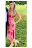 Loved this dress so much!  True to size if you are on the smaller size of your normal size; if you are close to sizing up, go up a size because the material does not have any give!   Hides the flaws though! - Jessica M.