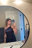 Fits like a glove and the way the body is shaped is super flattering. The slit isn't too high, the material feels well made. And I love how the straps are off to one side. And the color is gorgeous. - Maddy I.