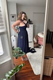 Really nice and expensive looking dress, the bust is a tad small,  but I wouldn't size up - Madeleine F.