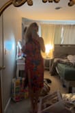 This dress was a major disappointment.  I loved how it looked in the adds and it is my perfect color pallet. I ordered a small which is my size but it fits like a sack of potatoes. Looks like it was ordered from Temu. - Jillian S.