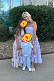 Loved the material and quality. Super comfortable and flattering. Only complaint is I should have sized down bc I'm a mom and have small boobs and picking up small children caused me to have more than a few nip slips at a bridal party rehearsal dinner. - Jessica G.