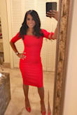 This dress is absolutely stunning...I received so many wonderful compliments at my company Sales conference.  I would definitely recommend. - Heather T.