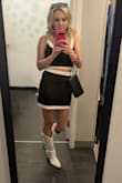 I got so many compliments in this outfit!! It is so comfortable and flattering.  The top works perfect with a bra which is always a plus! - Katie H.