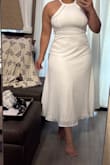 Estoy enamorada de este vestido, tela, calidad, corte, no es transparente. Excelente para la actividad esta recomendado al 100%
Translates to: I'm in love with this dress: the fabric, the quality, the cut, and it's not see-through. Excellent for the activity. 100% recommended. - Gyssel A.