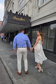 Perfect for the bride!!! I wore this to our rehearsal dinner and felt like I belonged in The Notebook! We got married in Charleston, so it felt very appropriate for the setting. The top and waist run small, and im usually between a small and medium, but I was able to wear this comfortably all evening. The material and pattern are so high quality, I'd recommend this dress to anyone who loves a vintage glam look. - Tyler A.