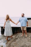 This is a gorgeous dress and very high quality! I bought something to wear for my engagement pictures on the beach and it will be perfect! It's very flattering! I just wish the straps were adjustable because they were wayyyyyy too loose on me (I have a smaller chest), but I was able to alter them myself, so it worked out! - Samantha N.