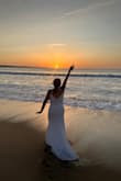 Loved the dress! The material was nice, and the fit was great! The straps were a bit less classy, if I had more time, I would have replaced them. - Rhiannon D.