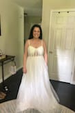 Love this dress! I had it altered to the knees to dress it down a bit but loved it long as well. - Tammy D.