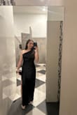 Wore this dress to a wedding and received many compliments! I have a smaller chest area, and the medium fit well, just had to tighten the straps a little bit. - Eva M.