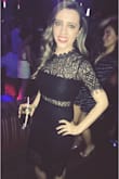 This black dress looks classy with a nice! Perfect for many night out occasions. - Maritza M.