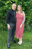 Color was so pretty, one shoulder looked so good. Fabric has no stretch, but fits perfectly with a strapless bra. - Brynne P.