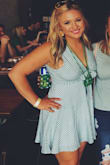 This dress worked perfect for me. Received ao many compliments! Wore on St. Paddy's day. Kinda short ,but I have a butt so I wasn't surprised. - Riley P.
