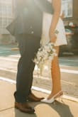 The perfect shoe for our elopement wedding and photos! I 10/10 recommend! - Jessica K.