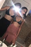 Very soft fabric fits perfectly to your body. Perfect for my height, and looks best as in the photo! (With a white top) - Karina C.